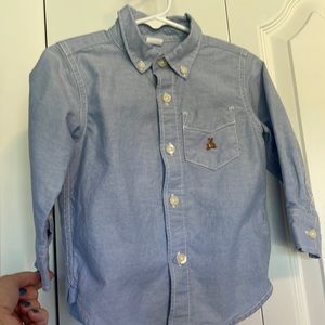 Baby Boy Blue Oxford Dress Shirt 18-24 Months